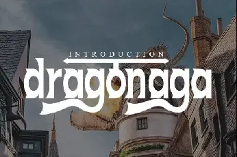 Dragonaga Display font