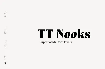 TT Nooks font