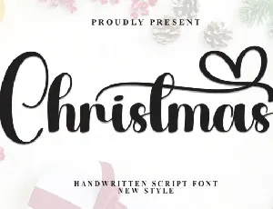 Christmas Calligraphy font