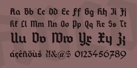 Deutsch-Gotisch font