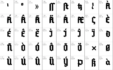 Deutsch-Gotisch font