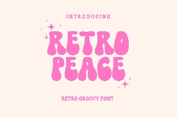 Retro Peace font