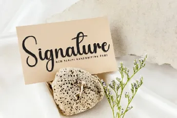 Bakery Calligraphy Typeface font