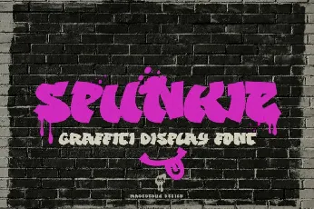 Spunkie font