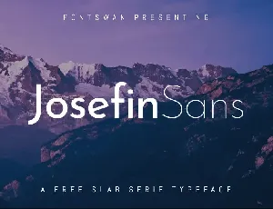 Josefin Sans font