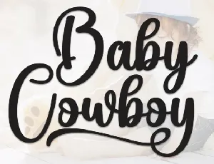 Baby Cowboy Display font