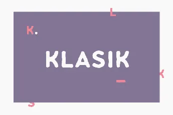 Klasik Sans Family font