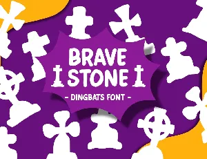Brave Stone font