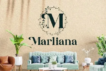 Alexandria Monogram Display font