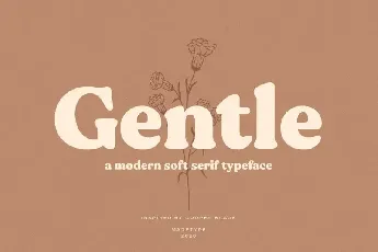 MADE Gentle Serif font