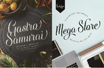 Indulge Script font