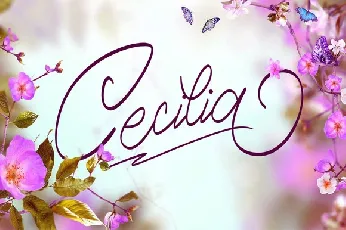 Cecilia Script font