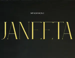 JANEETA font