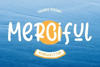 Merciful font