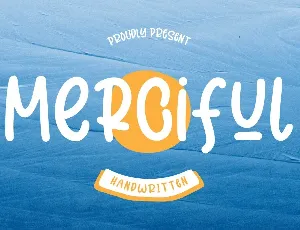 Merciful font