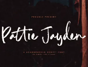 Pattie Jayden font