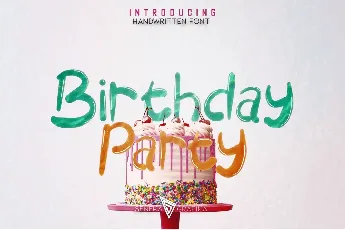 Birthday Party font