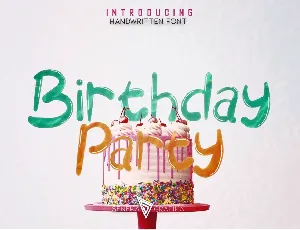 Birthday Party font