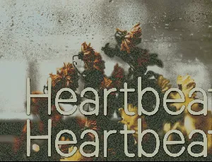 Heartbeat font
