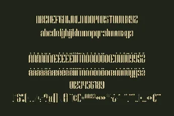 Slang Ligature font