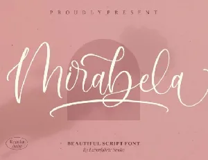 Mirabela Script font