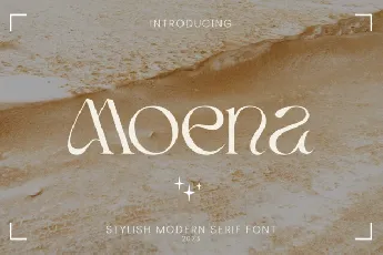 Moena font