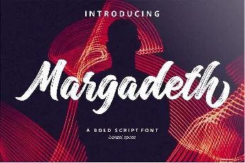 Margadeth font