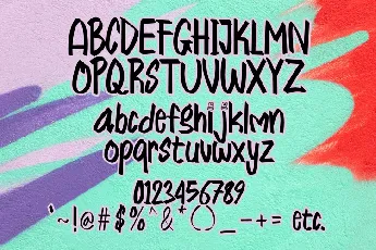 Trouble Fold - Personal Use font