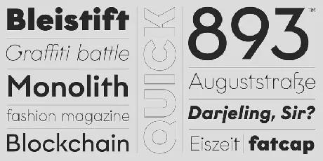 Graphit Family font