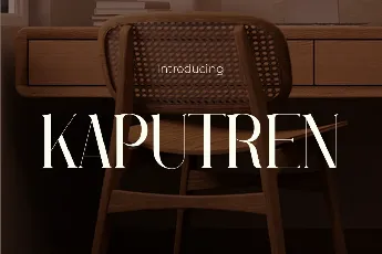 KAPUTREN font