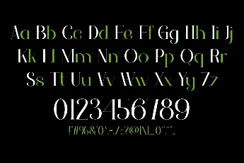 KAPUTREN font