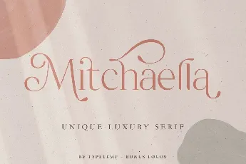 Mitchaella font