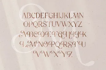 Mitchaella font