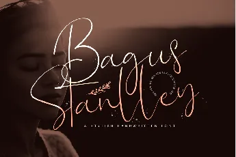 BagusStanlley font