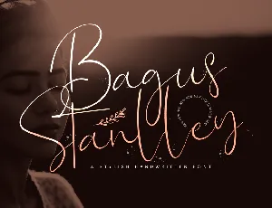 BagusStanlley font