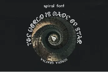 Spiral Font