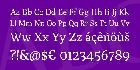 Poly font