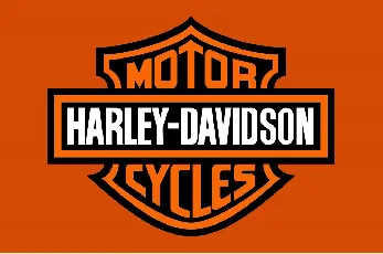 Harley Davidson font