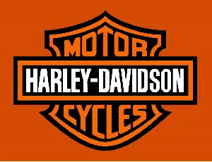 Harley Davidson font