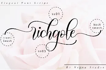 Richgole font