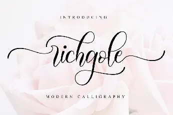 Richgole font