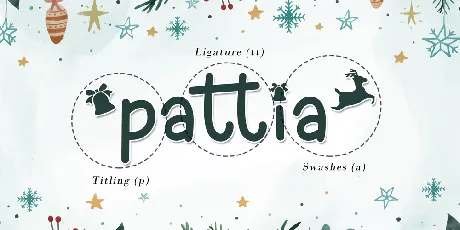 Pattia font