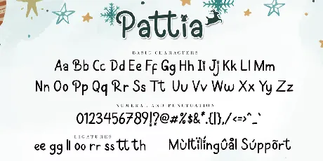 Pattia font