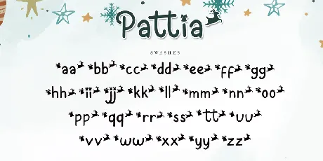 Pattia font