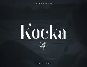 Kocka font