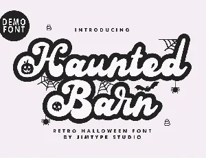 Haunted Barn DEMO font