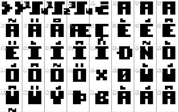 Square Stone-7 font