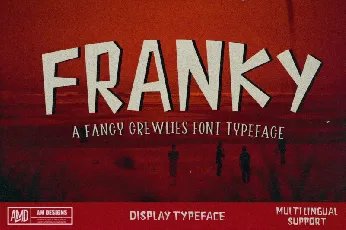 Franky Display font