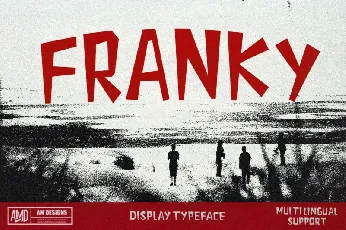 Franky Display font