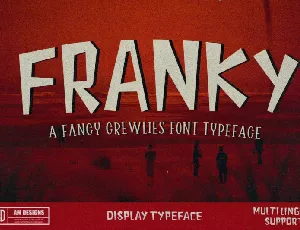 Franky Display font